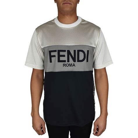 fendi logo t shirt baby boy|fendi logo t shirt men's.